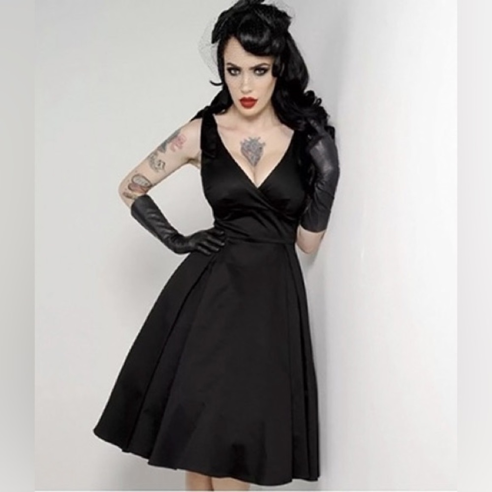 Deadly Dames Tie Me Up Dress Size Small
